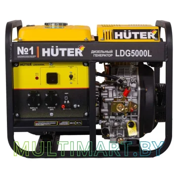 Дизельный генератор Huter LDG 5000L картинка 3
